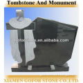 Funeral monument, black gravestones, cross granite gravestone